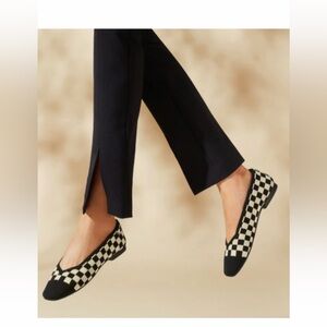 Vivaia checkered flats